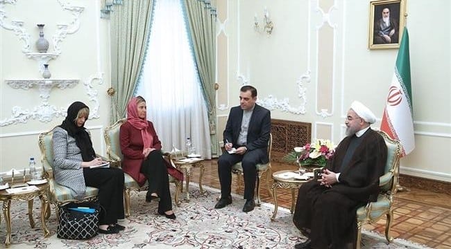 European Union supports Rouhani
