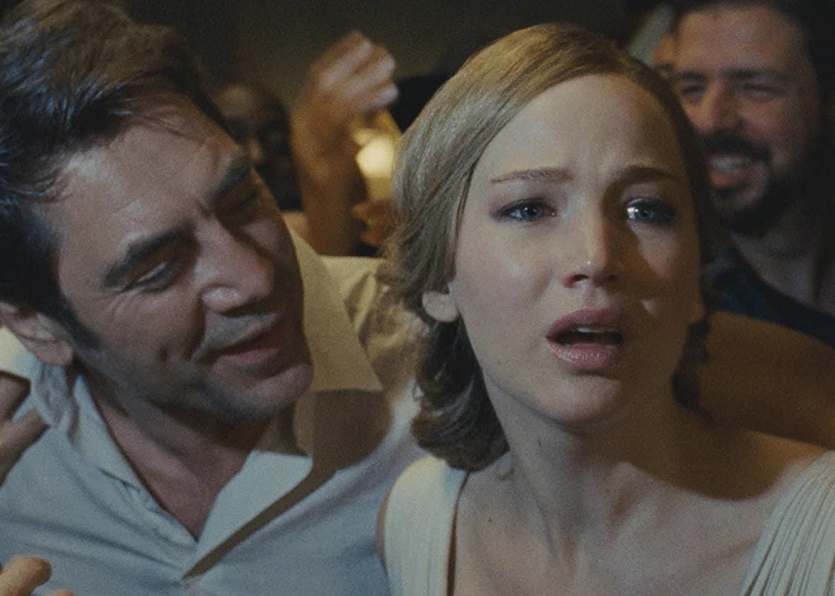 Jennifer Lawrence, Darren Aronofsky at Venice Film Festival