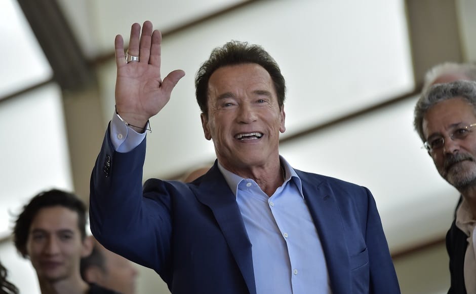 Arnold Schwarzenegger promotes Wonders Of The Sea at San Sebastian Film Festival