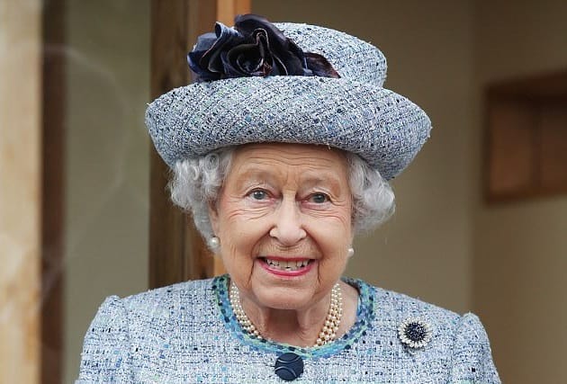 Queen Elizabeth opens a roof garden at Aberdeen Royal Infirmary