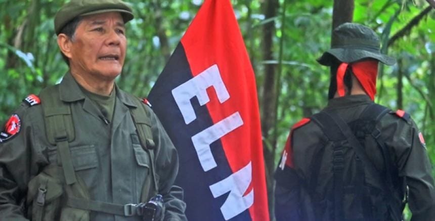 Colombia: ELN rebels agree temporary ceasefire starting October 1