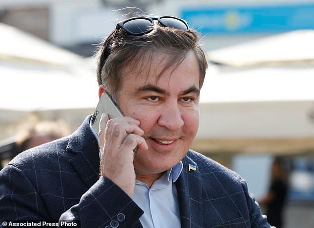 Ex-governor Mikheil Saakashvili ‘forces entry’ to Ukraine