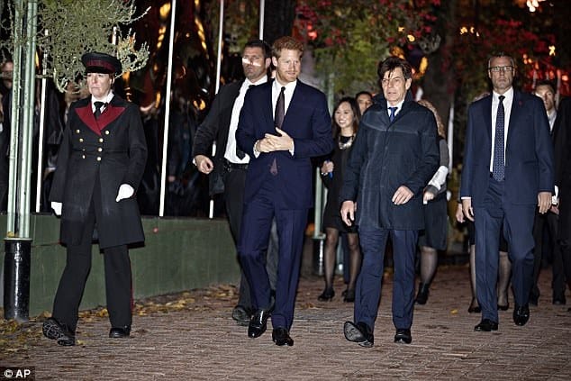 Prince Harry pays an official visit to Denmark