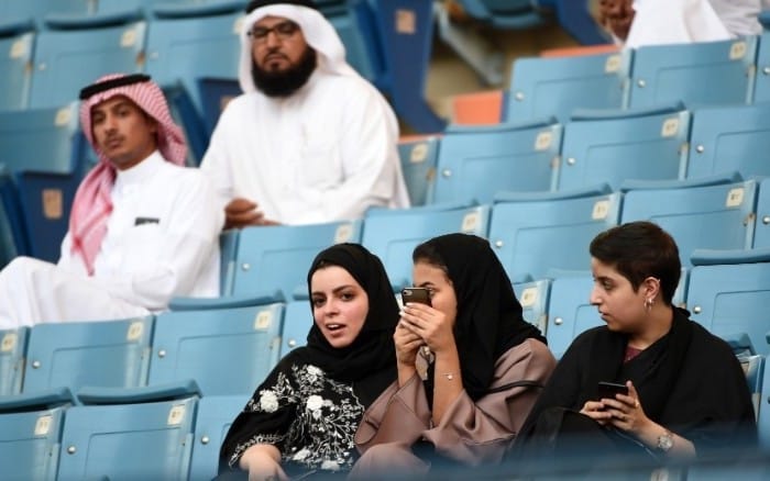 Saudi Arabia to let women into sports stadiums