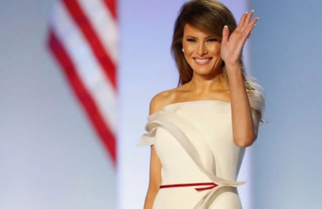 Melania Trump to present inaugural gown to Smithsonian