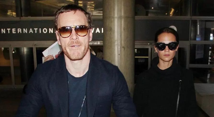 Michael Fassbender, Alicia Vikander spotted at LAX as they prepare to get married in Ibiza