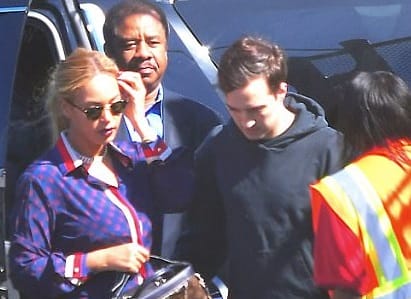 Beyonce, Jay Z and Blue Ivy are seen with baby twins in New York