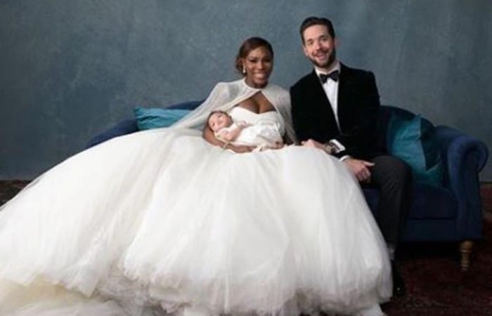 Serena Williams, Alexis Ohanian jet away for honeymoon with baby daughter