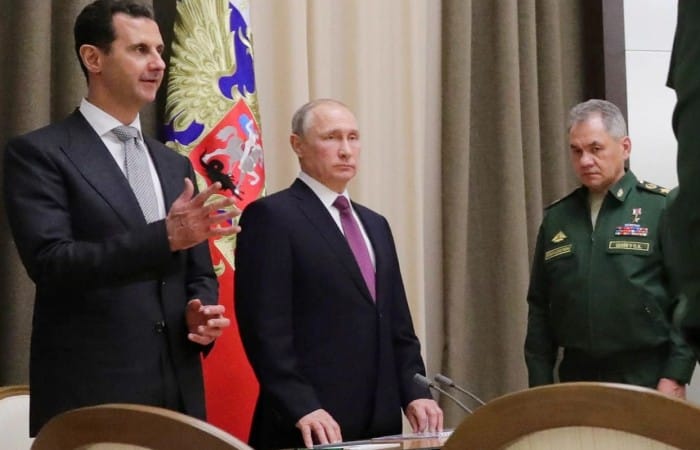 Bashar al-Assad thanks Putin for ‘saving our country’ as Russian leader prepares for talks on ending Syrian war