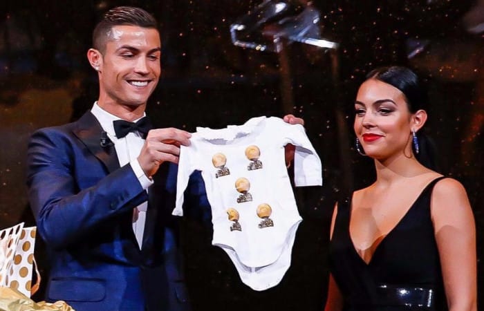 Cristiano Ronaldo won fifth Ball d’Or, jokes he wants fifth baby for Christmas too