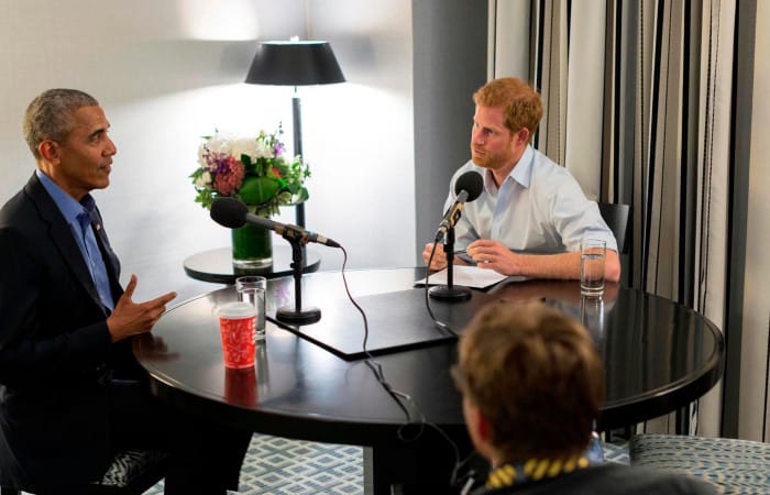 Prince Harry interviews Barack Obama for Today programme guest slot