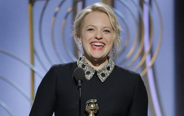 Scientologist Elisabeth Moss criticised over her Golden Globe acceptance speech