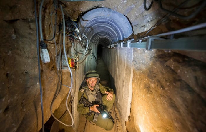 Israeli air strike destroys Hamas tunnel under key Gaza crossing