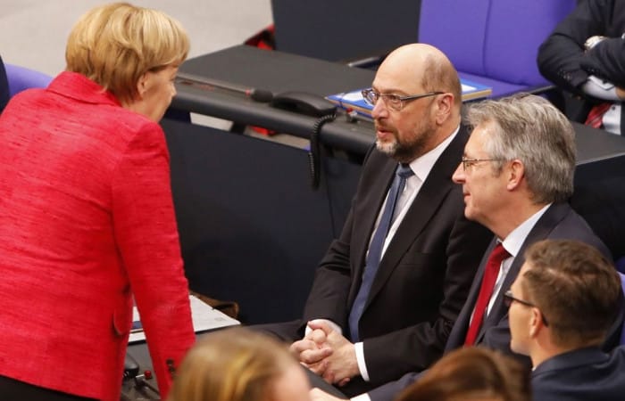 German coalition partners ‘optimistic’ after talks