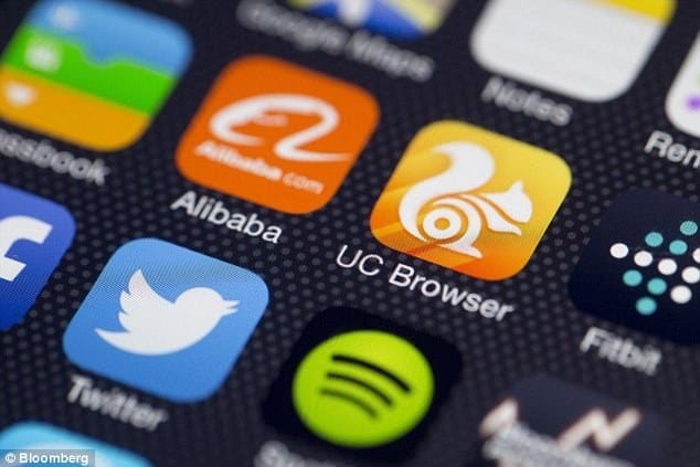 UC browser app replaced Google Chrome for millions of smartphone users in Asia, Europe
