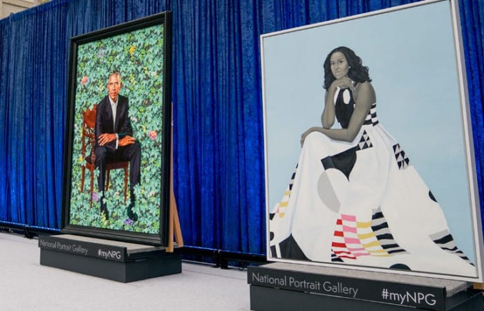 Michelle, Barack Obama’s portraits unveiled at the NPG