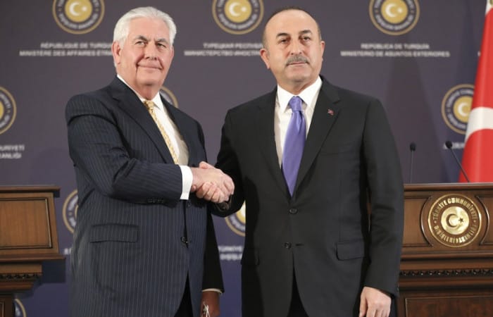 Turkey, US agree to work on easing disputes over Syrian crises