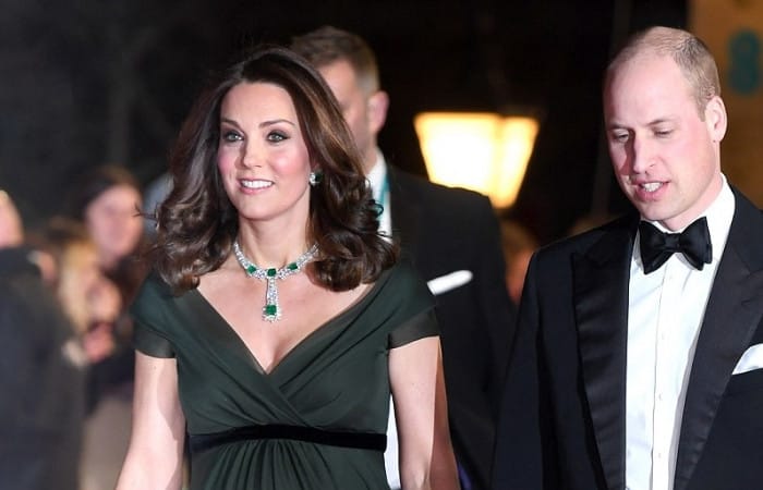 BAFTAs: Kate Middleton defies Time’s Up black dress code