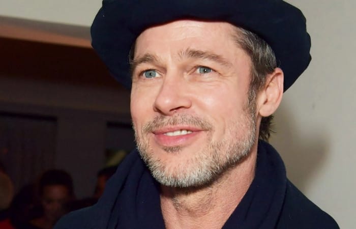 Brad Pitt makes rare appearance at Oscars party
