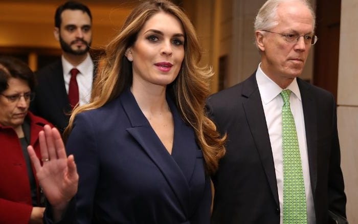 Hope Hicks resigns as White House communications director