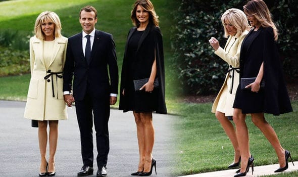 Melania Trump, Brigitte Macron met again in the White House