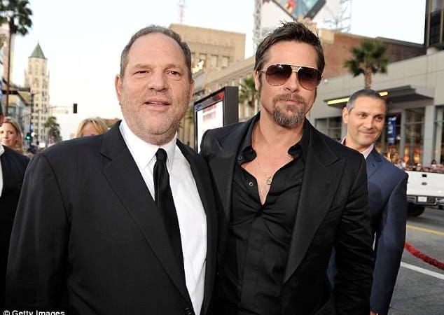 Brad Pitt’s company to produce Harvey Weinstein film