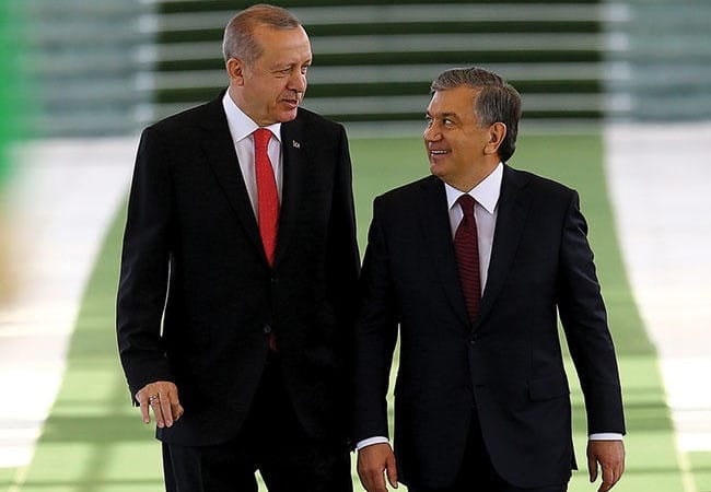 Erdogan on 3-day official visit to Uzbekistan to strengthen relations