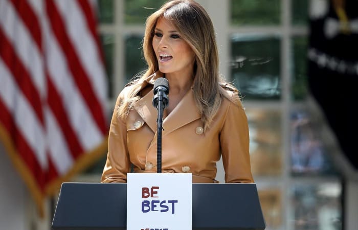 Melania Trump launches ‘Be Best,’ a children’s agenda with a focus on social media