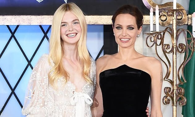 Angelina Jolie makes her Instagram debut with Elle Fanning on Maleficent 2 set