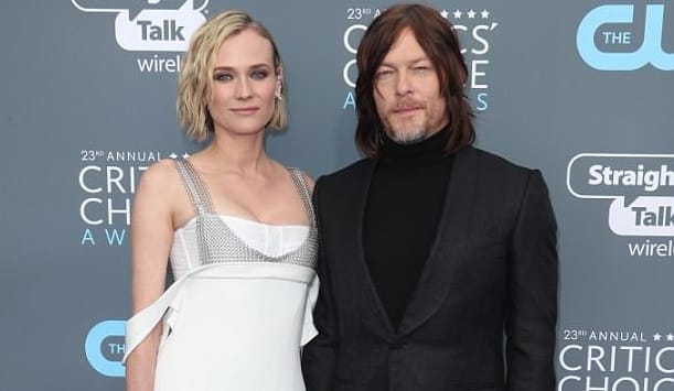 Diane Kruger is pregnant with her first child with boyfriend Norman Reedus