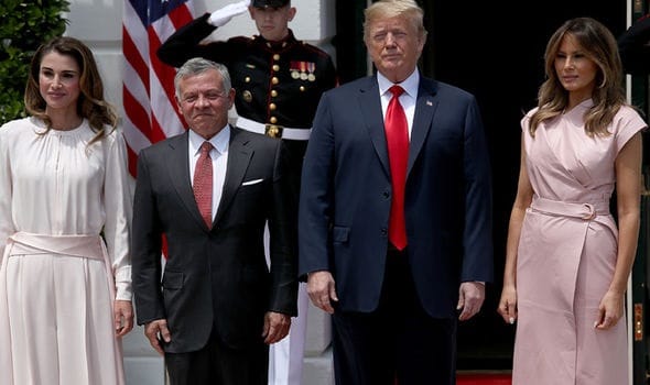 Donald Trump welcomed King Abdullah II bin Al-Hussein of Jordan to the White House