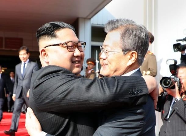 Kim Jong-un meets South Korean president Moon Jae-in