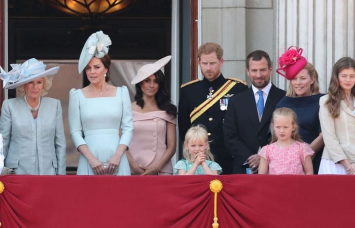 Duchess Meghan made balcony debut at Trooping the Colour