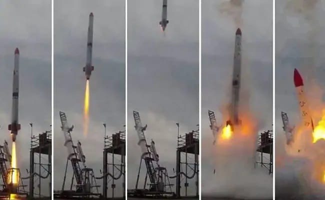 Japanese MOMO-2 rocket explodes moments after lift-off