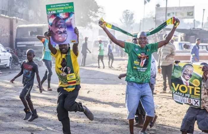 Zimbabwe elections: Opposition politician arrested amid allegations of voting fraud