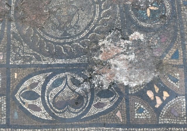 Science: Ancient Roman mosaic uncovered during Swiss building works