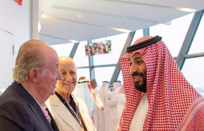 Spain’s King Juan Carlos under fire for meeting Saudi crown prince