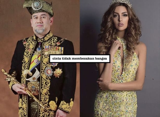 Russian model, 25, becomes wife of King of Malaysia, 49