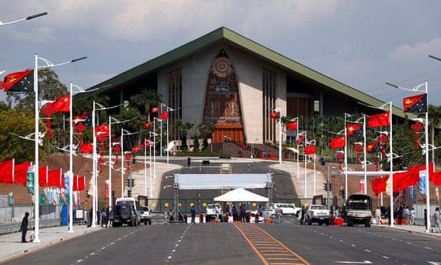 Papua New Guinea security forces attack parliament in row over APEC pay