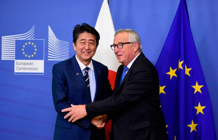 Japan, European Union seal major free trade deal