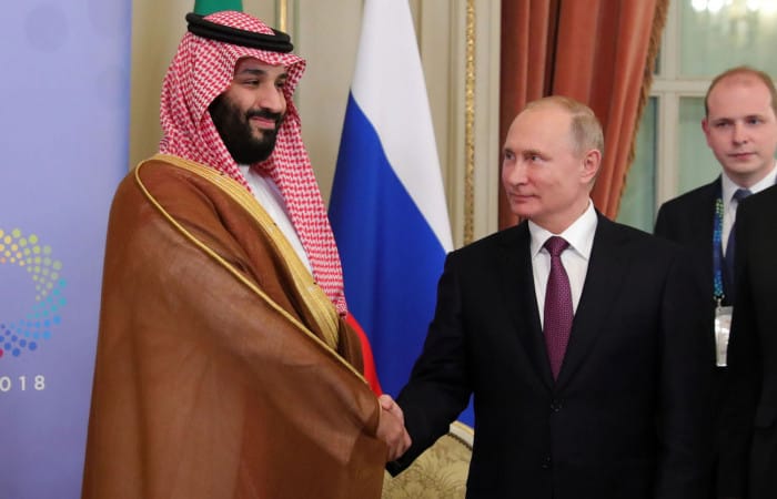 Putin and Mohammed bin Salman are getting ready for another high-five