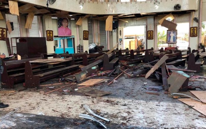 Philippines tragedy: At least 27 people killed in church bombing