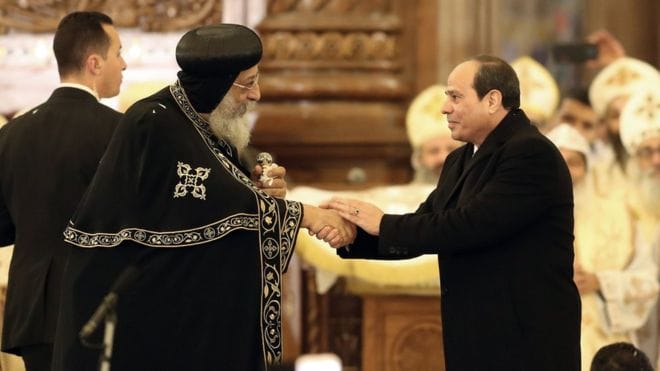 Egypt opens Middle East’s biggest cathedral near Cairo