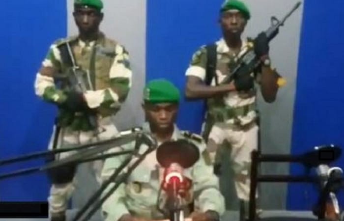 Gabon coup attempt: military seize national radio station