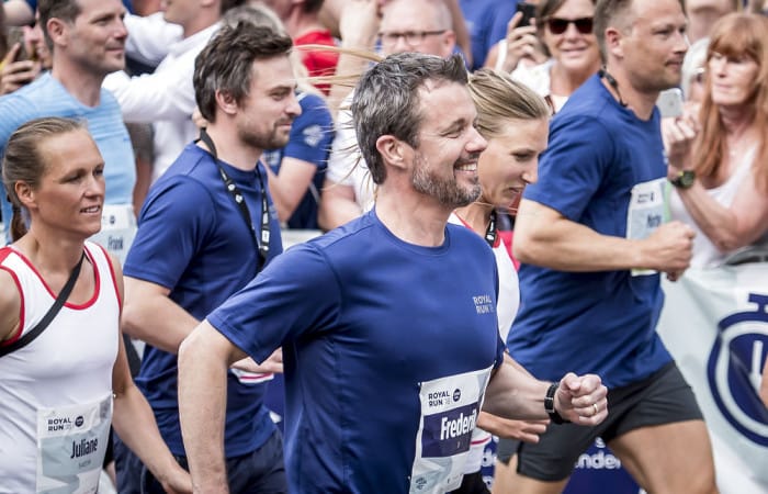 Denmark’s Crown Prince Frederik to repeat road running events