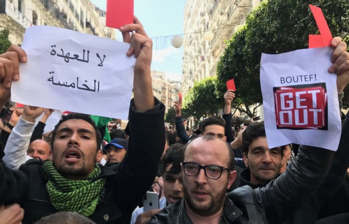 Algeria’s anti-president protests growing