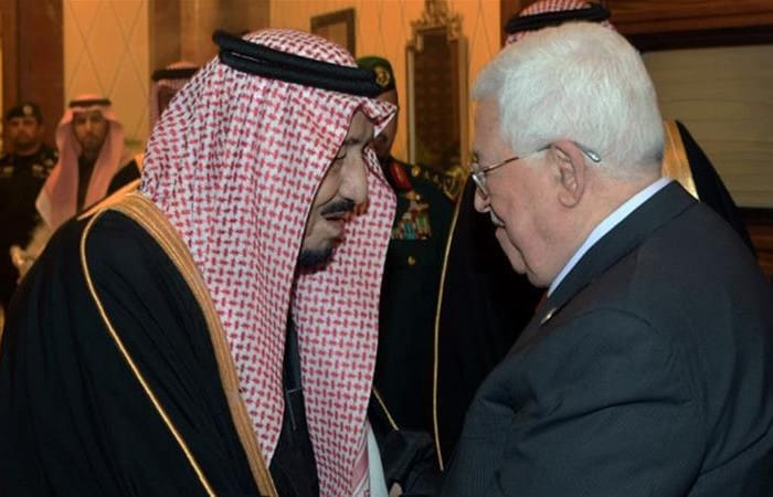 Saudi king reaffirms support for Palestinian state