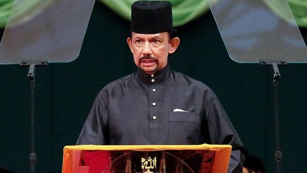 Sultan of Brunei hosts royal show despite gang sex row