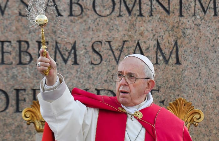 Pope Francis believes that arrogance is the most treacherous temptation
