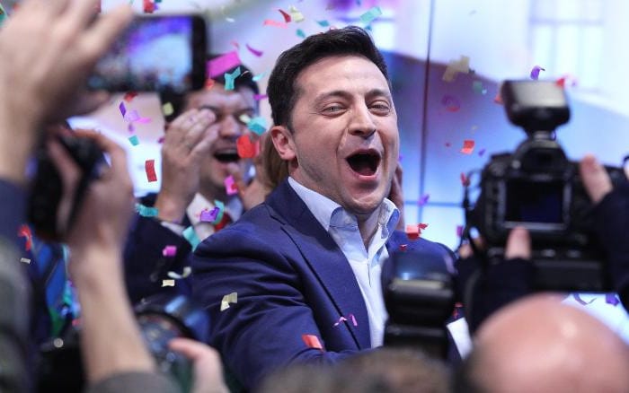 Ukraine’s new president: Servant of the People